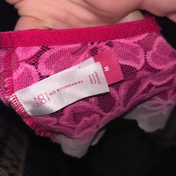 No Boundaries Pink color Bra Medium size - Picture 4 of 4